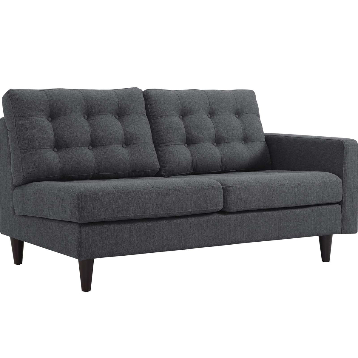 Grey Fabric Sectional Sofa K593655