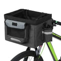 Foldable Bicycle Front Basket Pet Carrier Black N308