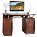 Computer Desk with Drawers Wood W13175