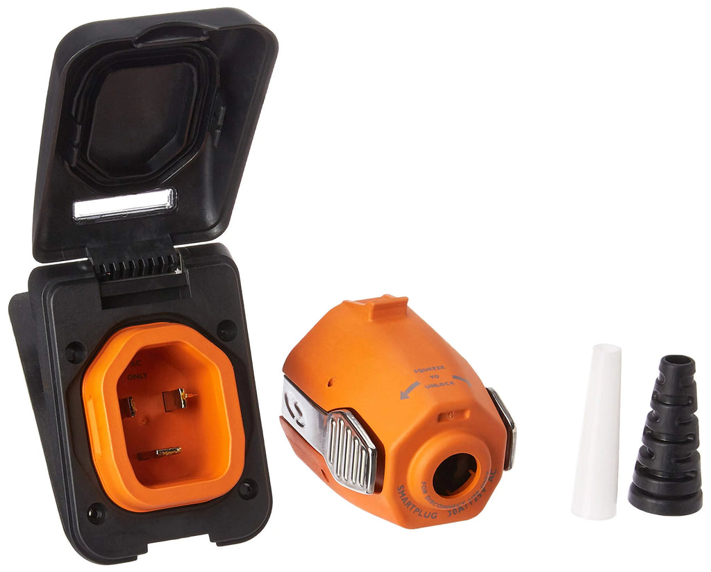 30 Amp Black Combo Kit With Female Connector And Non-Metallic Inlet B72034