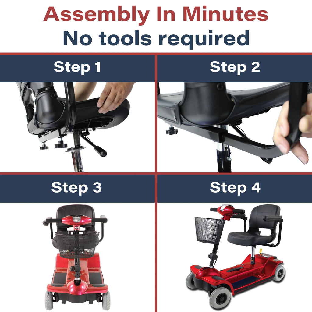 4 Wheel Folding Mobility Scooter W52429