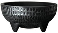 Black 2 qt. Molcajete Bowl E658