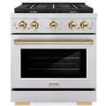 30 4.2 cu. ft. Gas Range with Convection Gas Oven in Stainless Steel W331
