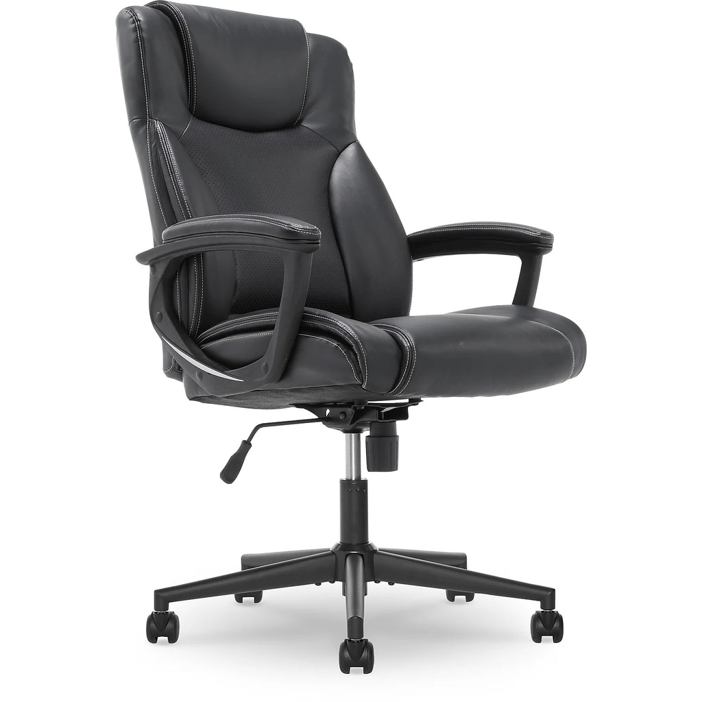 Black Bonded Leather Executive Chair X50326