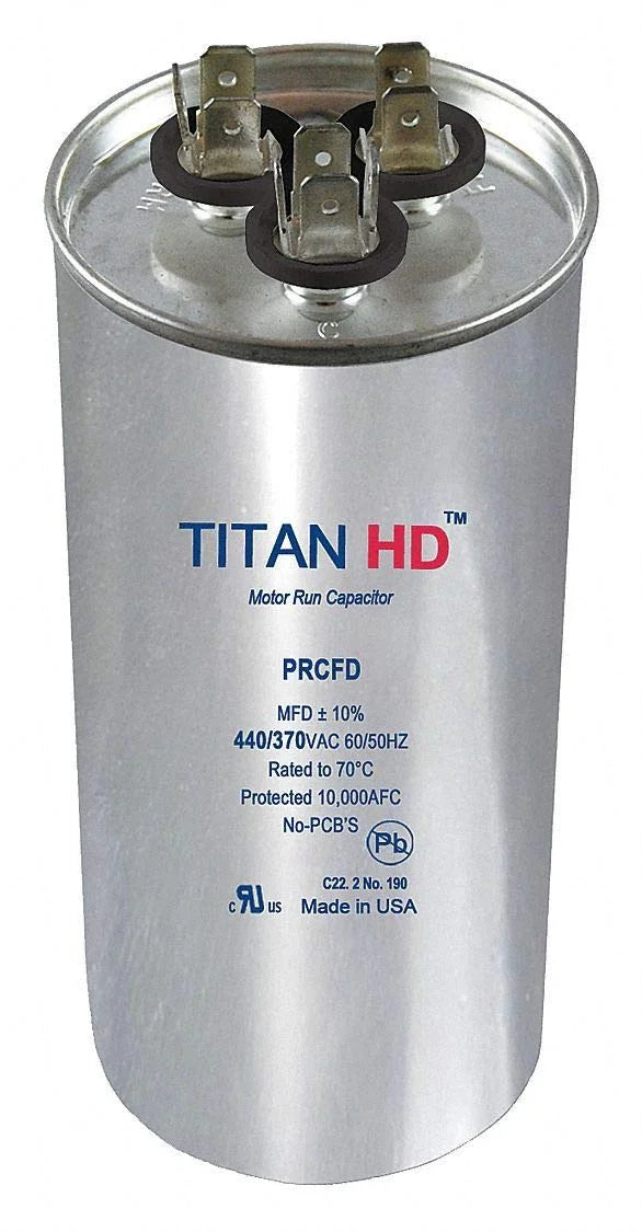 40/5 Microfarad 440VAC Dual Run Capacitor L13512
