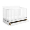 4-in-1 Convertible Crib with Drawer White N548544