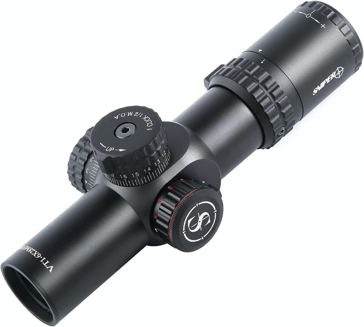 1-6X28 FFP CQB Scope with Red/Green Illuminated Reticle G383089