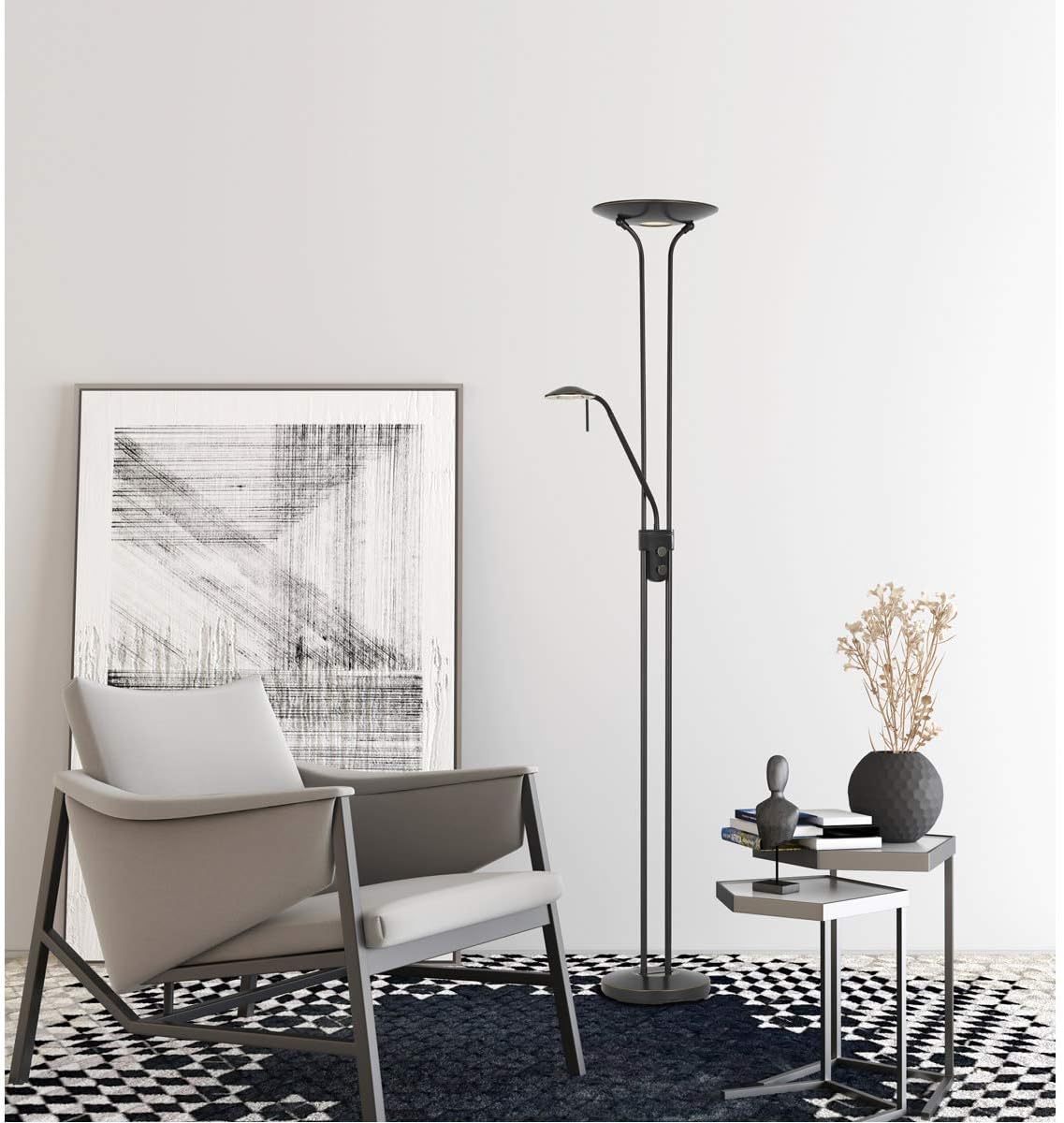 Contemporary Modern LED Torchiere K5336
