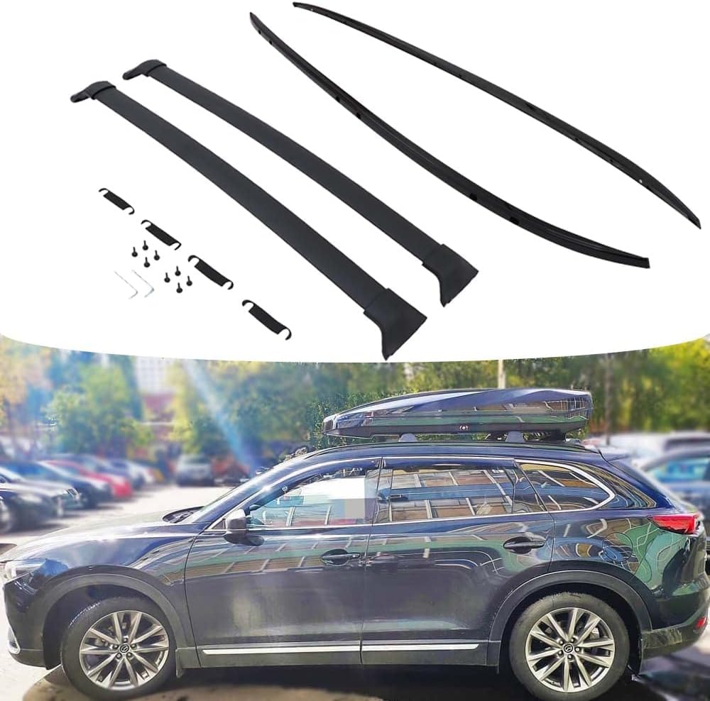 Roof Rail Rack & Cross Bar All Black C988325