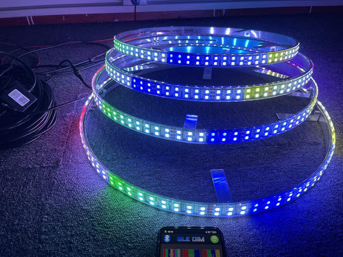 17.5'' Double Row LED Wheel Ring Light IP68 Bluetooth L83237
