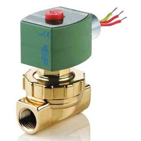 3/8 inch NPT 2-Way Steam & Hot Water Solenoid Valve 120VAC A409