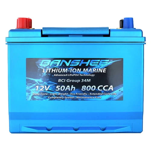 Group Size 34 Deep Cycle Lithium RV Battery C78294