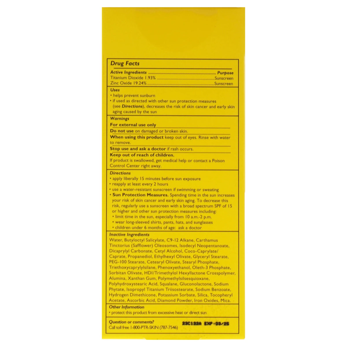 Tinted Sunscreen Broad Spectrum SPF 45 1.7 oz P78469