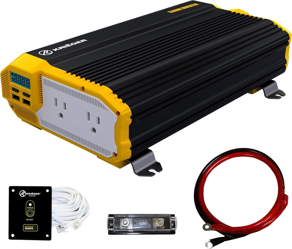 3000 Watts 12V to 110V Modified Sine Wave Power Inverter A4065