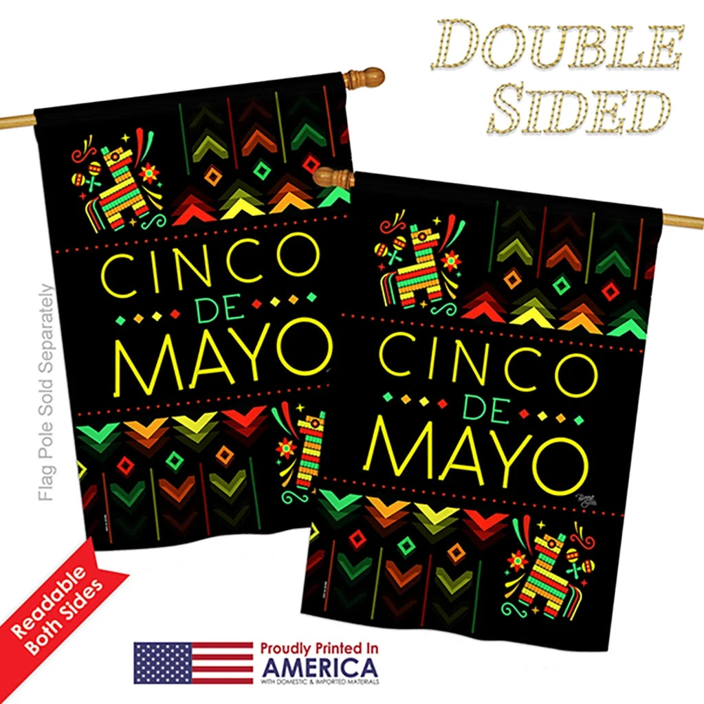 Decorative Vertical House Flag 28" x 40" D149