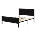 Queen Size Metal-framed Upholstered Bed Set N7626