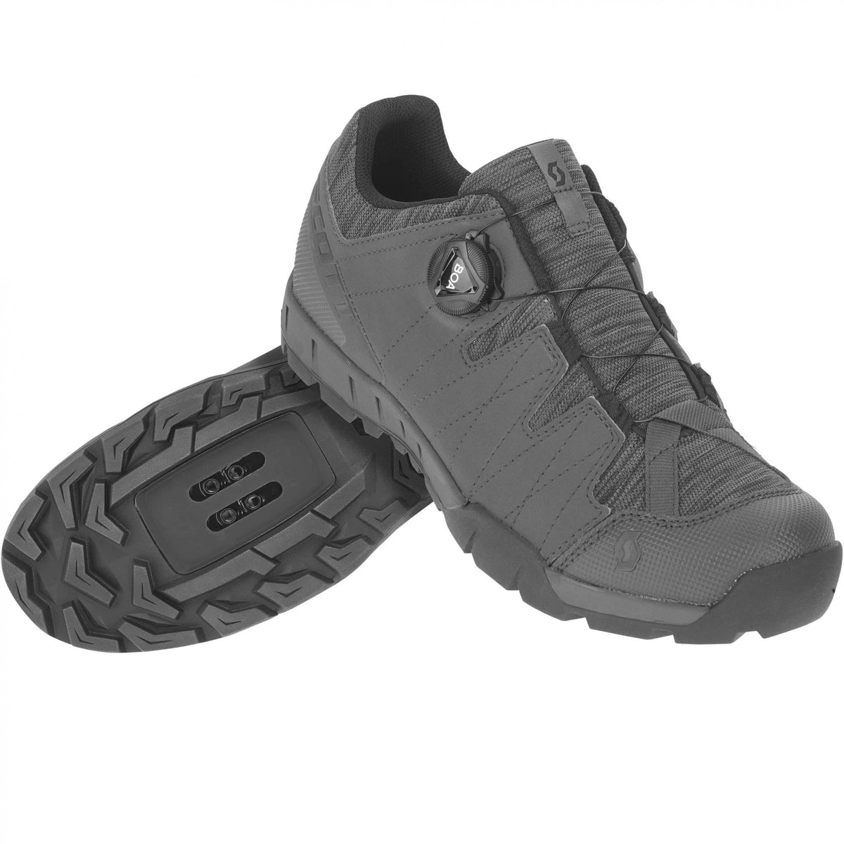 Mens Grey-Black Trail Shoe Size US 13 O1373