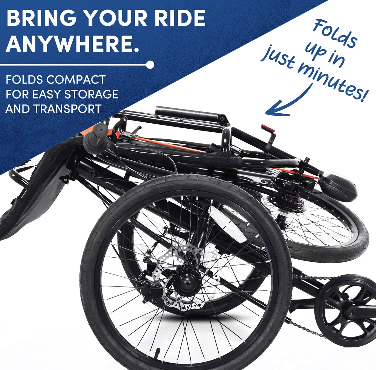 Black 3-Wheel Bike Z48181