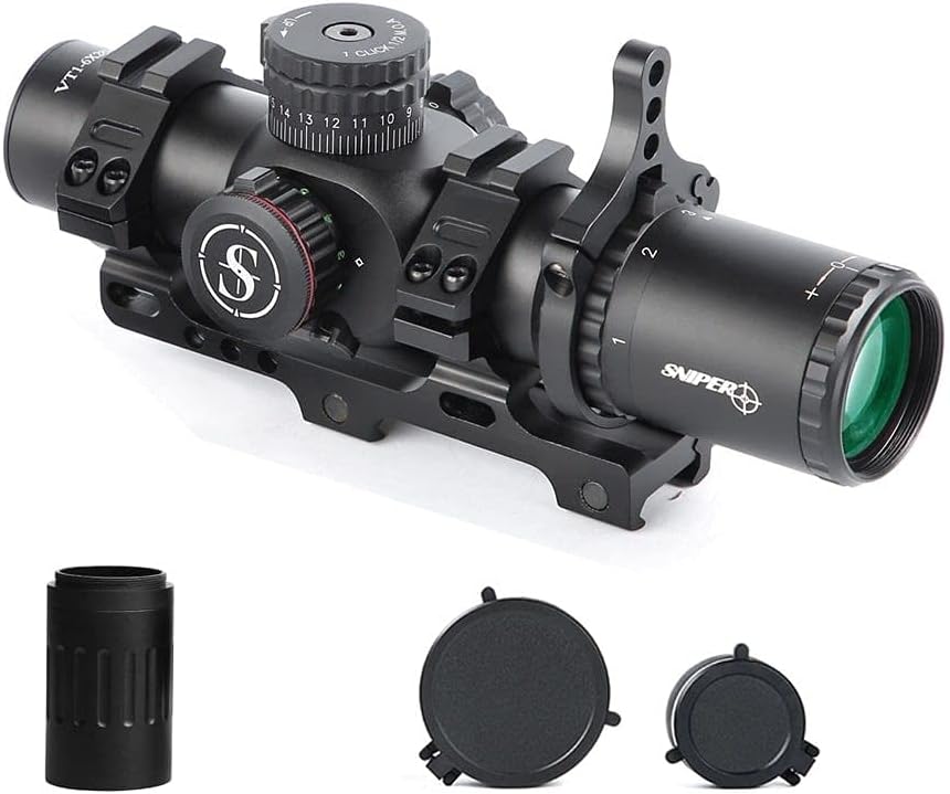 1-6X28 FFP CQB Scope with Red/Green Illuminated Reticle G383089