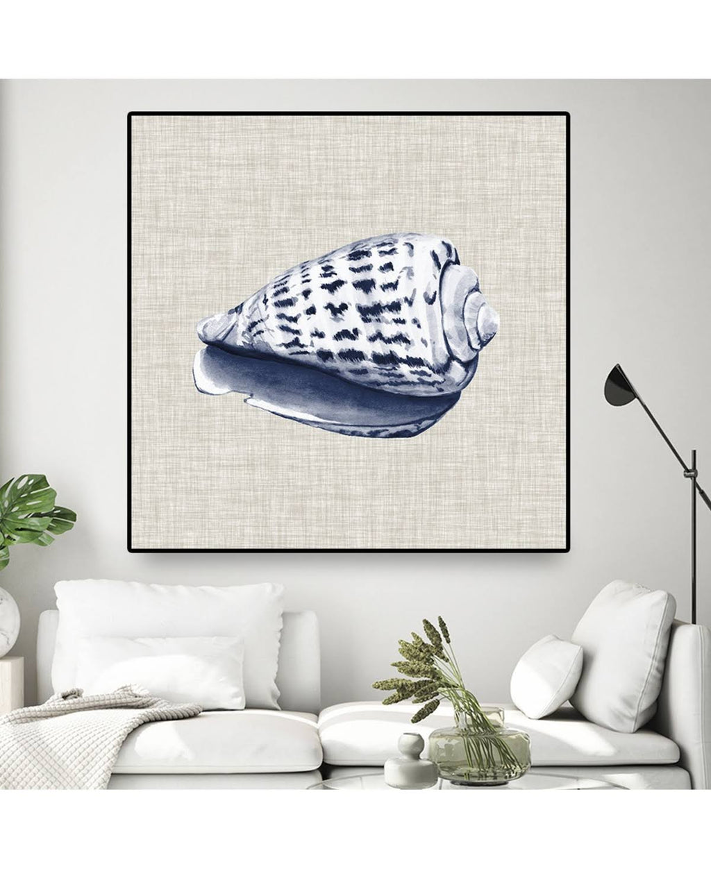 Oversized Framed Canvas 45x22 P531