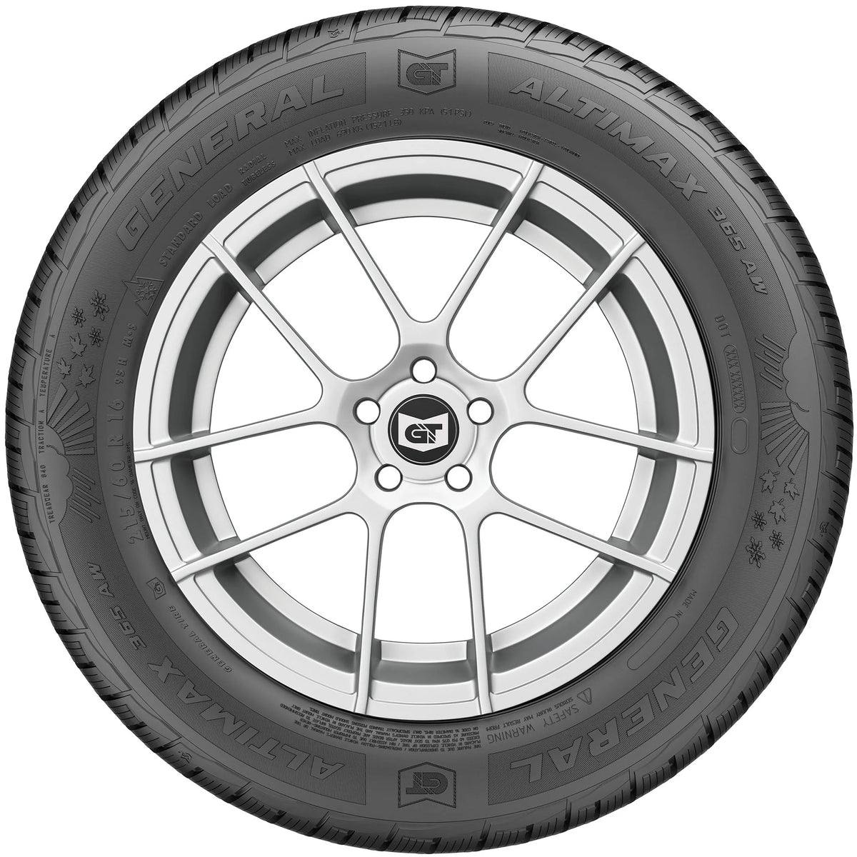 All Weather 235/60R17 102H Passenger Tire P2492