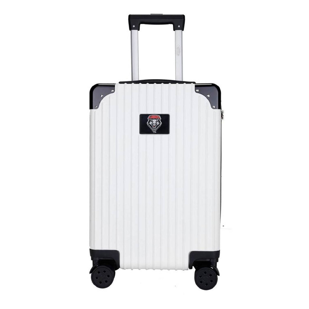 White Carry on Suitcase O18201