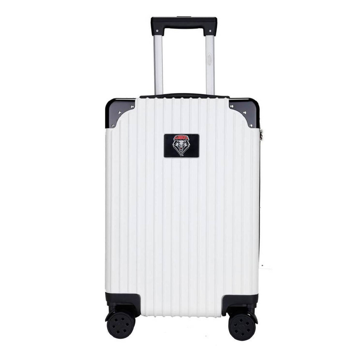 White Carry on Suitcase O18201