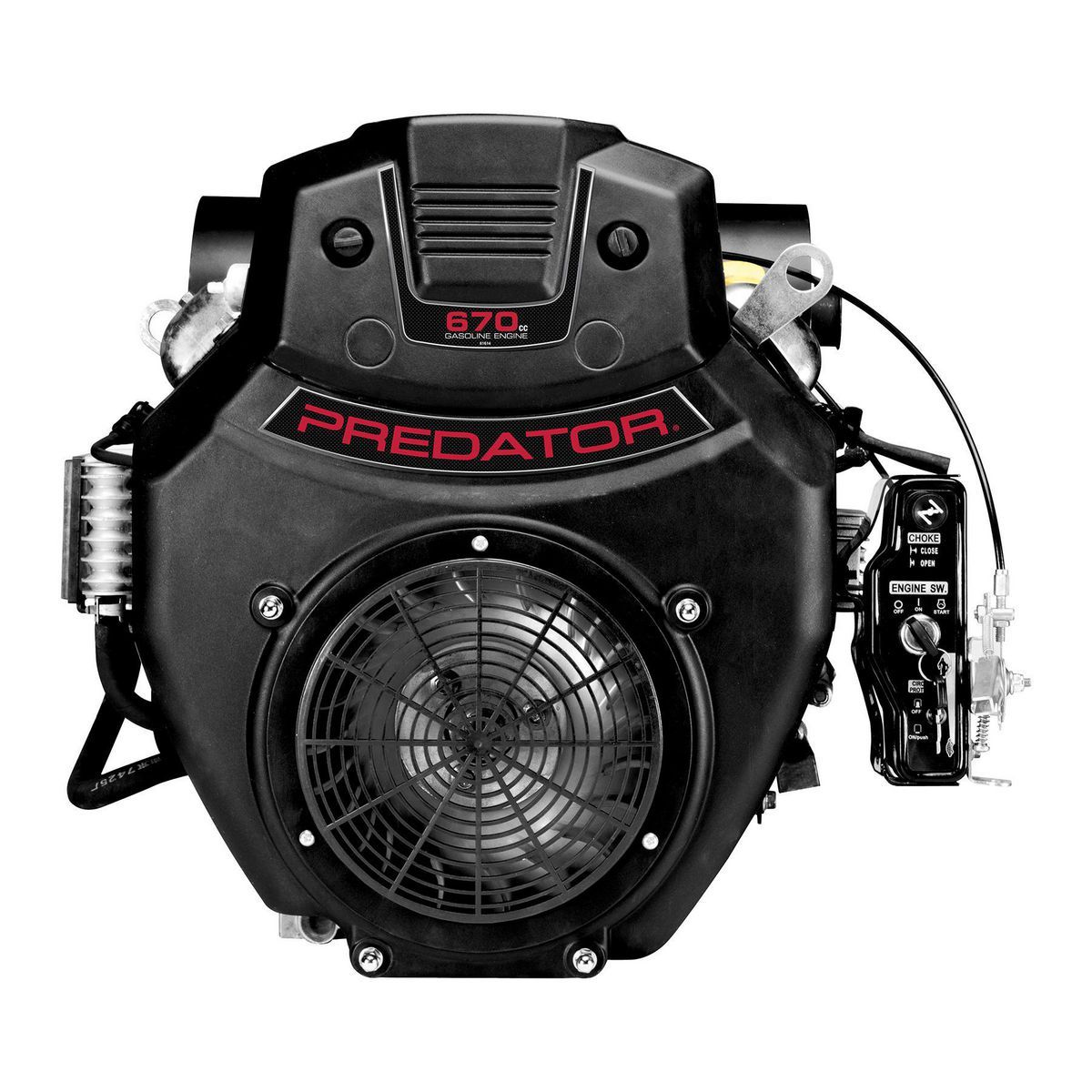 22 HP V-Twin Horizontal Shaft Gas Engine U76009