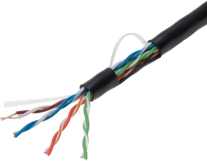 1000ft Blue Cat5e 24AWG Shielded Cable R31976