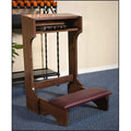 Walnut Padded Kneeler R85151