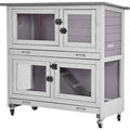 Bunny Hutch with Wheels W63840