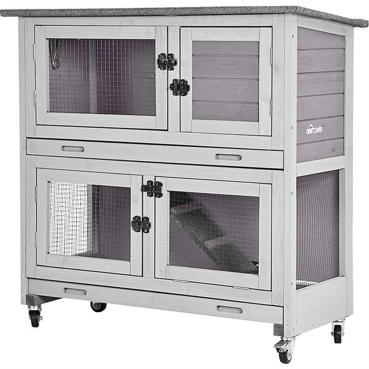 Bunny Hutch with Wheels W63840