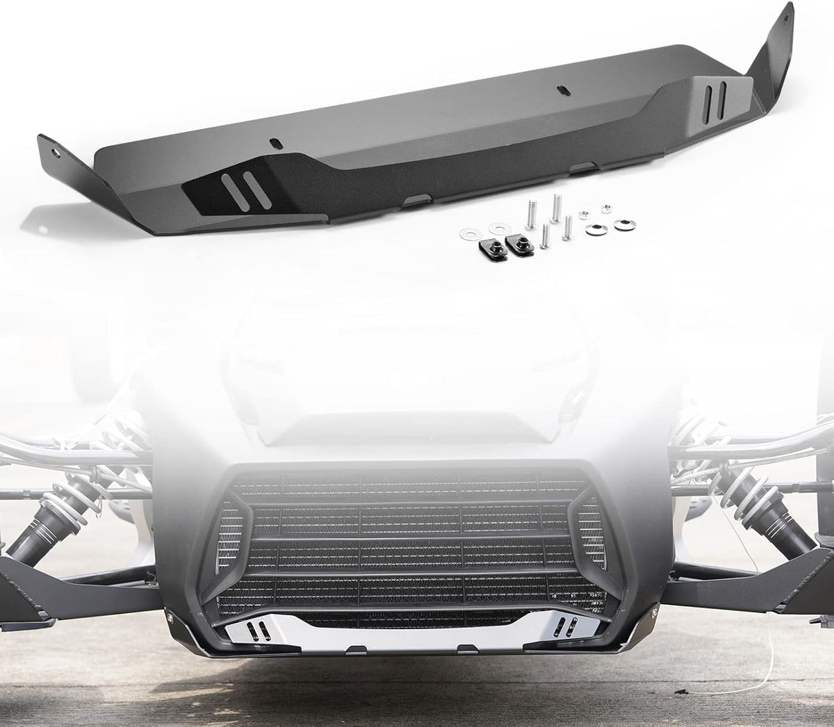 Aluminum Radiator Protector Plate Skid Plate T160975