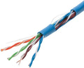 1000ft Blue Cat5e 24AWG Shielded Cable R31976
