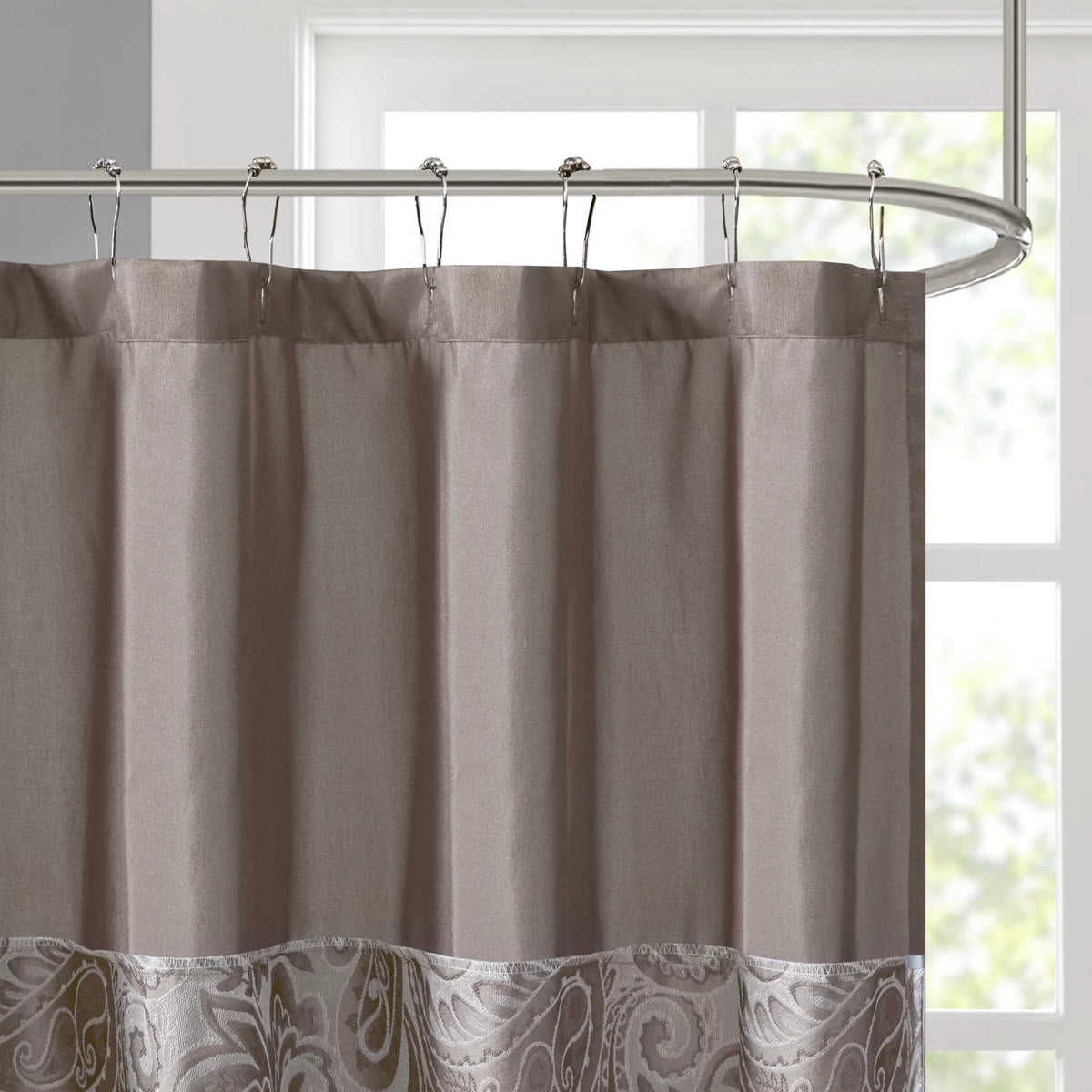 Jacquard Shower Curtain F394980