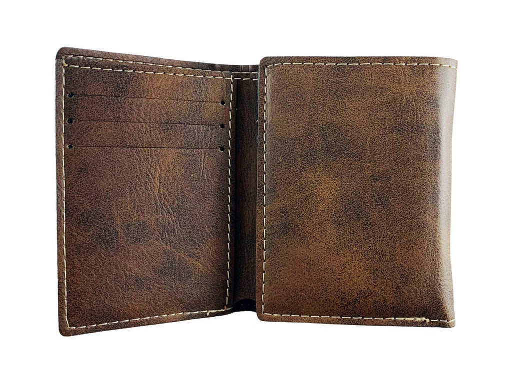 Rustic Leather Wallet F465