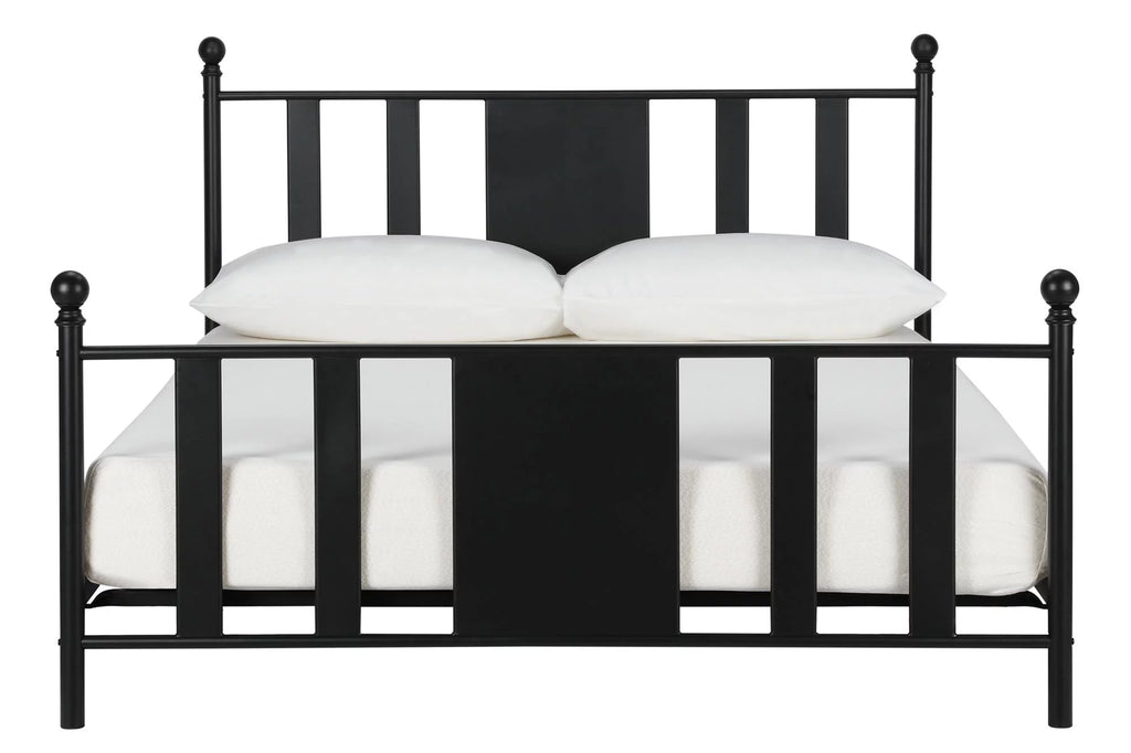 Queen Black Metal Platform Bed U64614