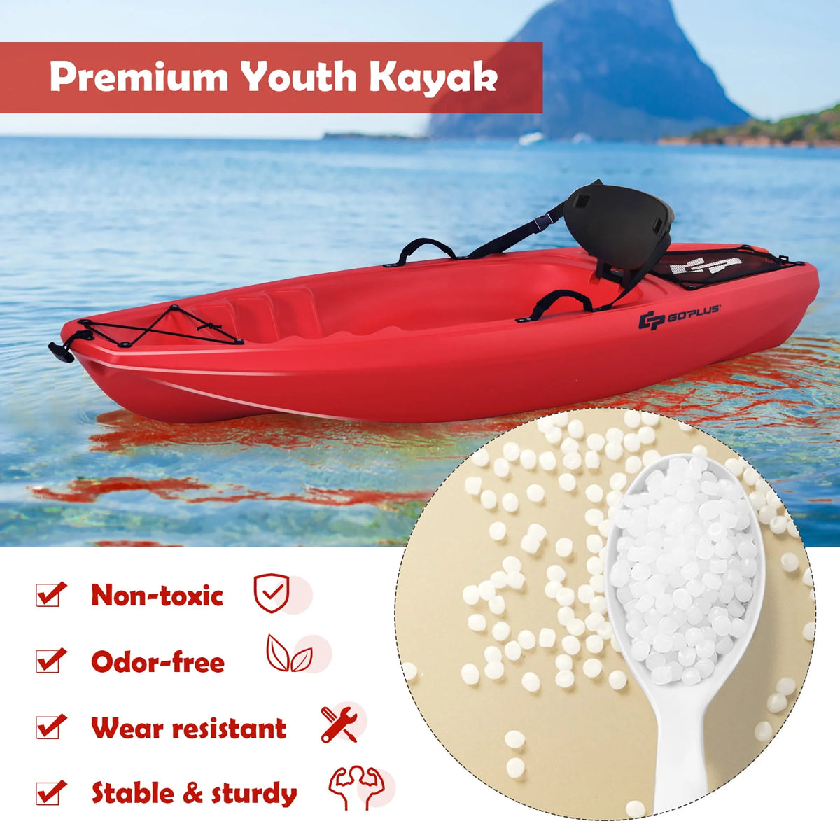 6ft Kids Kayak with Paddle B656