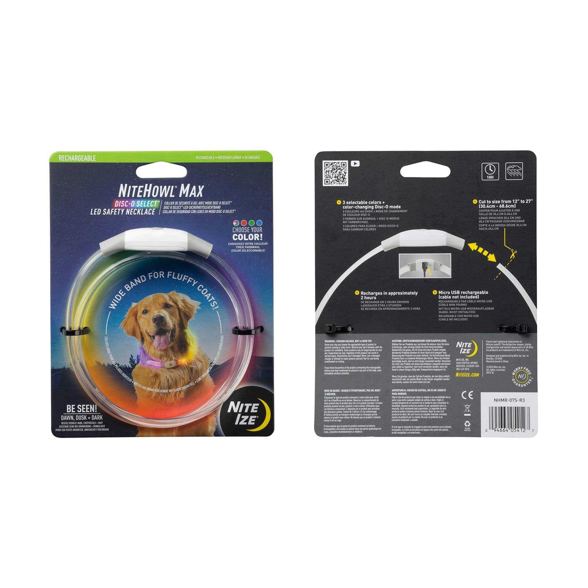 Rechargeable LED Safety Necklace P80639