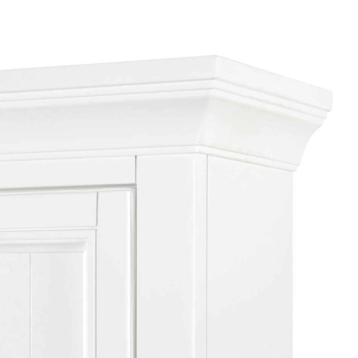 White Poplar Wood Wall Mounted Bathroom Cabinet M3530