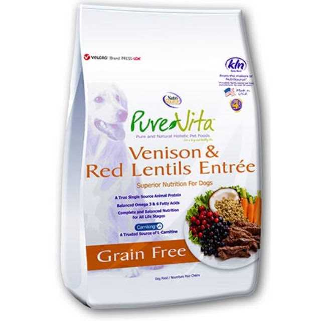 Grain Free Venison Red Lentils Dog Food P5035