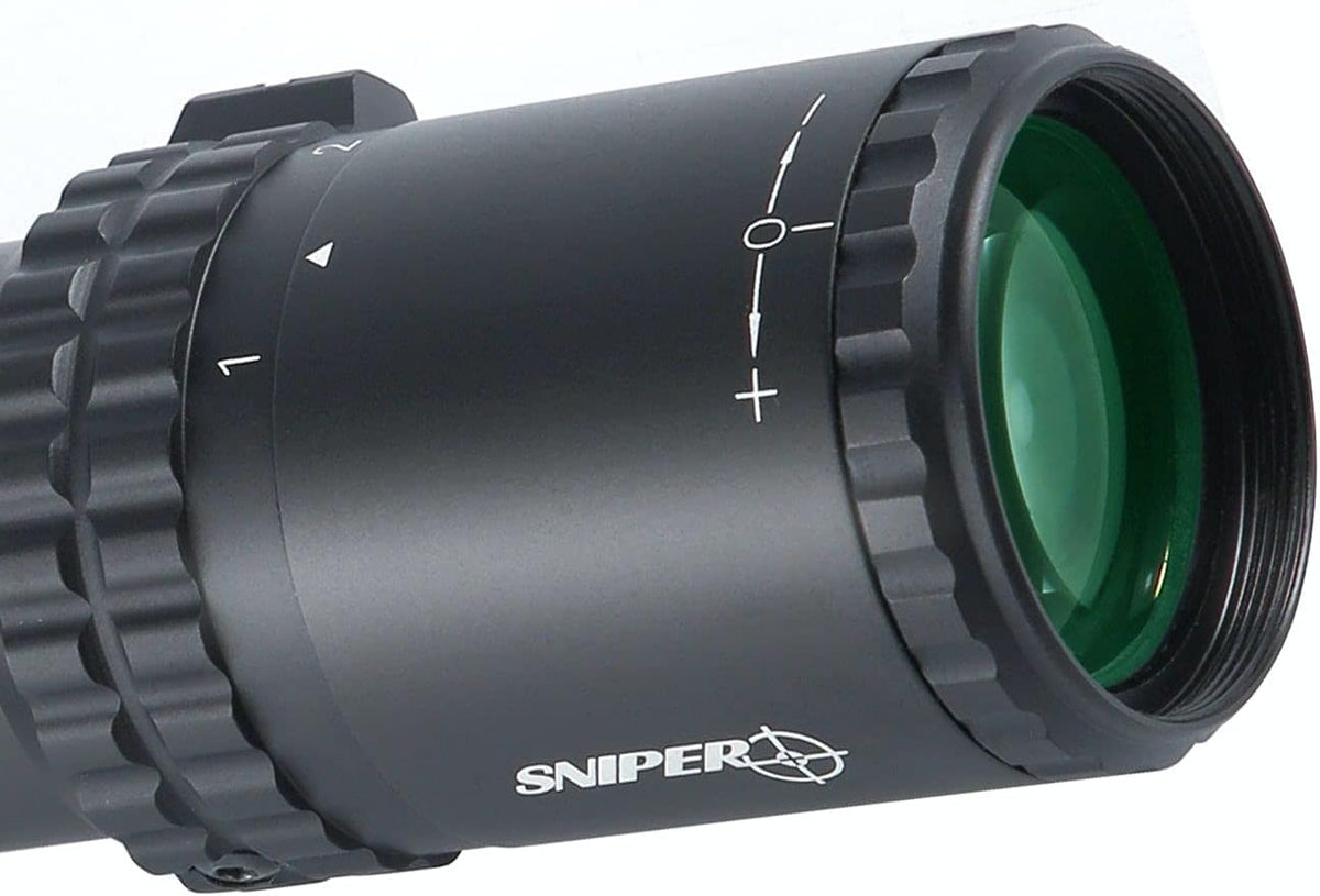 1-6X28 FFP CQB Scope with Red/Green Illuminated Reticle G383089