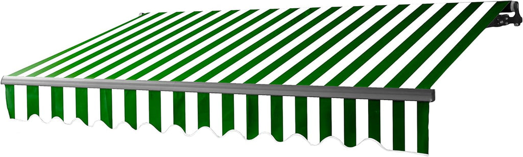 Black Retractable Patio Awning 10 x 8 Feet S10672