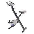 Folding Upright Exercise Bike with Padded Seat W1233