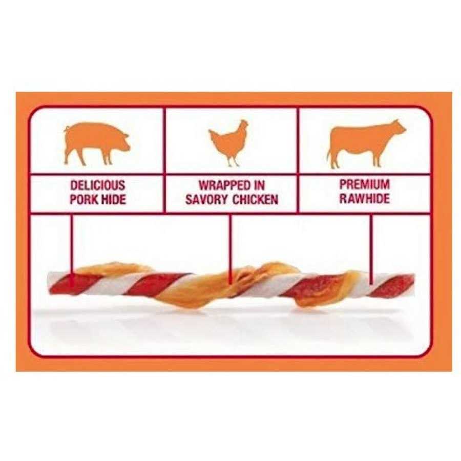 Triple Flavor Twists Pet Supplies I401578