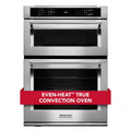 Electric Wall Oven with Built-In Microwave in Stainless Steel C762