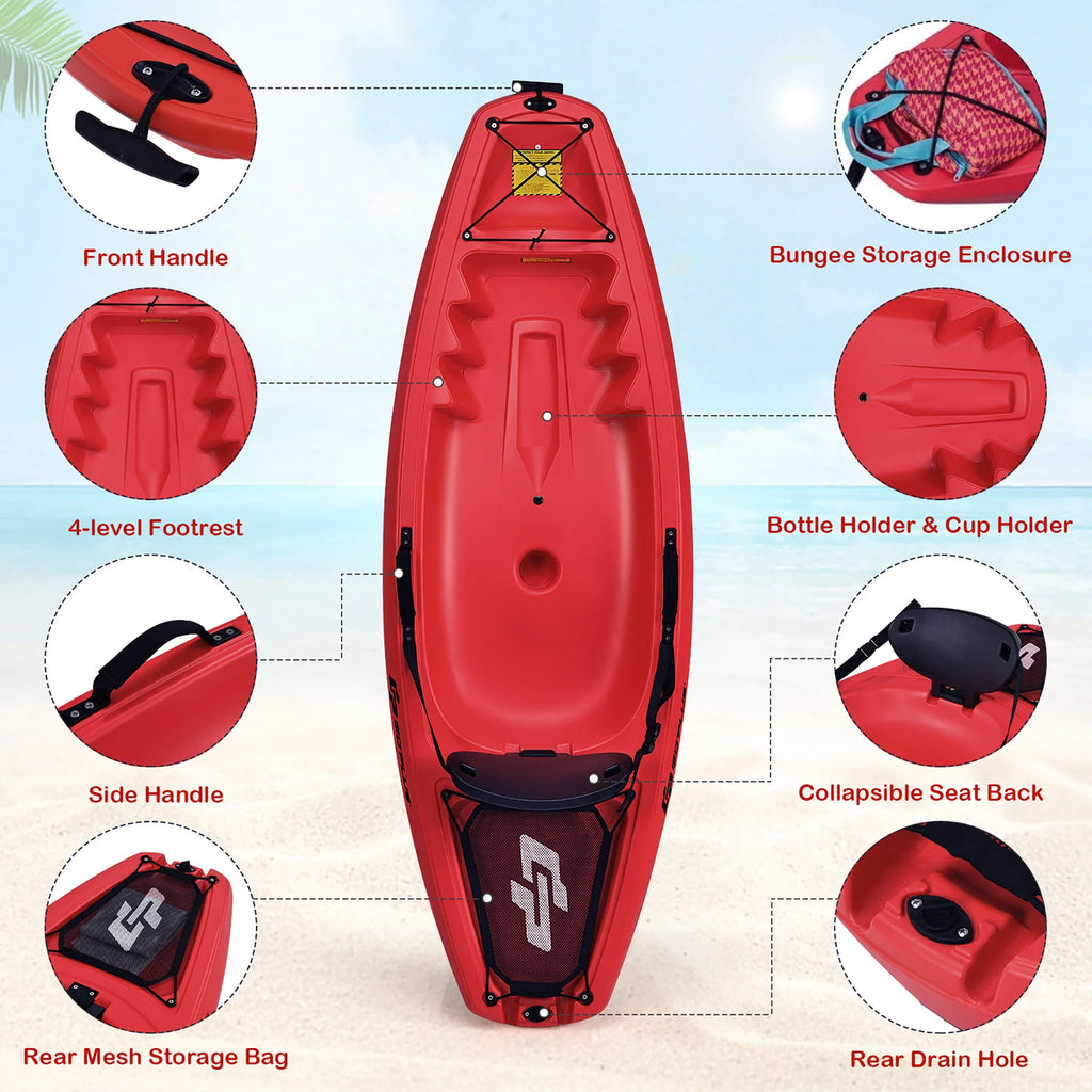 6ft Kids Kayak with Paddle B656