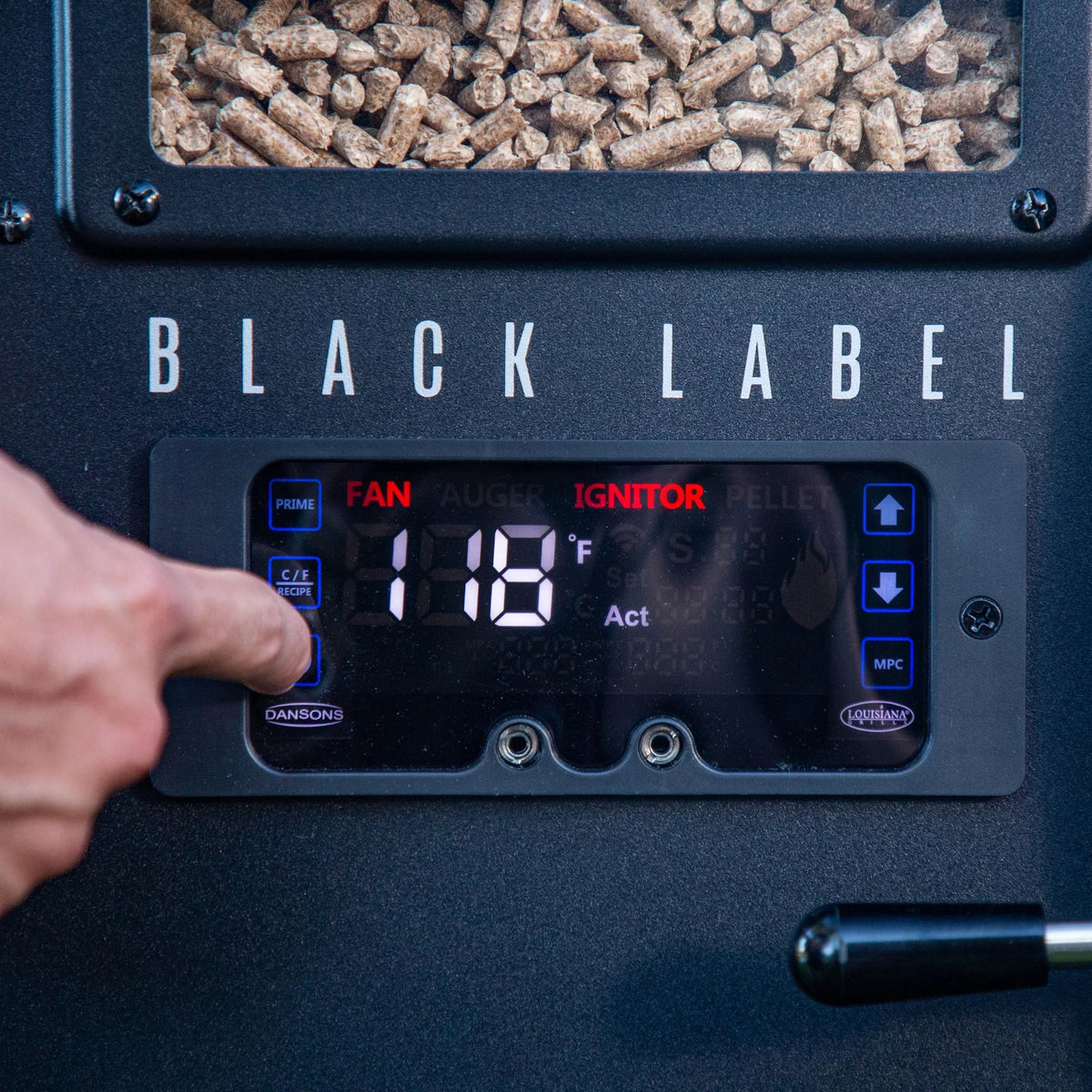 Black Label Pellet Grill S96107