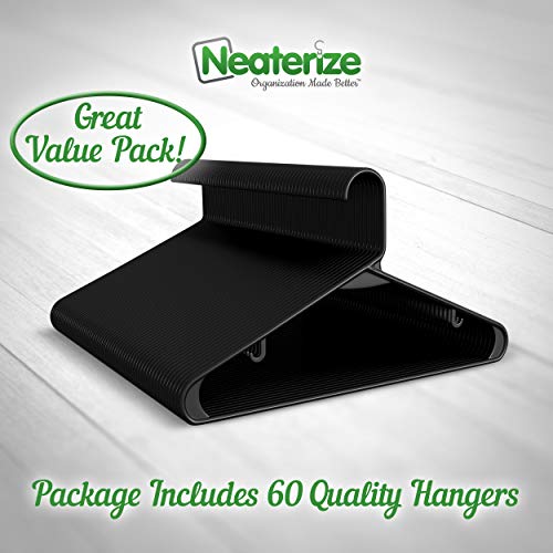 50 Pack White Plastic Clothes Hangers G35326