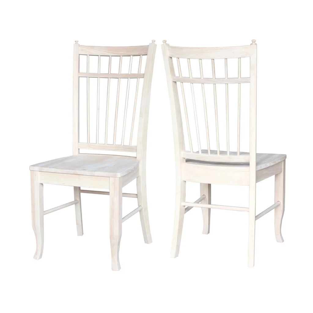 Solid Wood Dining Chairs, Set of 2 P245